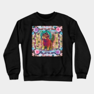 this first of his name king cat of the web Crewneck Sweatshirt